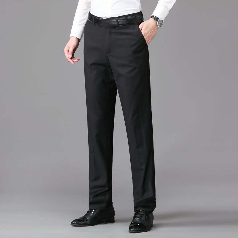 👖 60% de Réduction! 🤵 Pantalon de Costume Classique pour Homme – Léger, Extensible & Confort Toute la Journée ✨