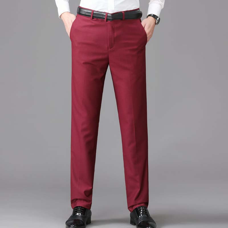 👖 60% de Réduction! 🤵 Pantalon de Costume Classique pour Homme – Léger, Extensible & Confort Toute la Journée ✨