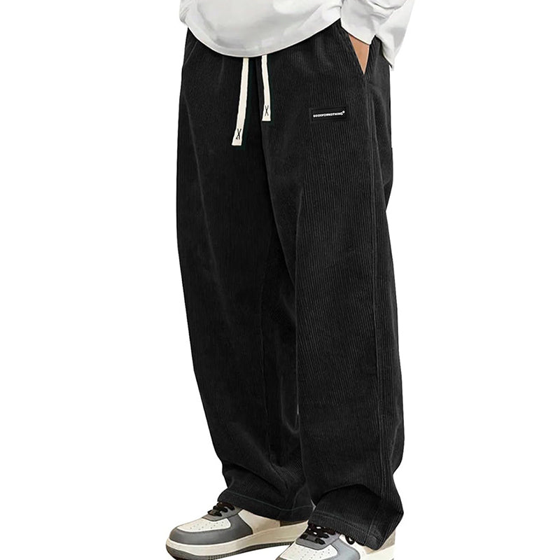 📢📢49 % de réduction !! ⏰Pantalon ample à cordon et poches pour homme