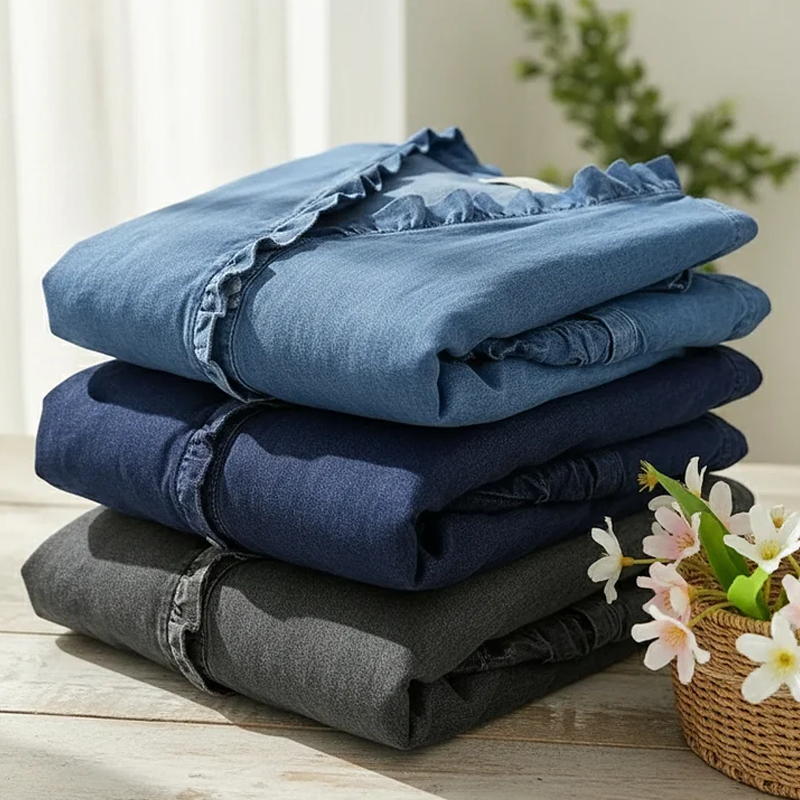 📢📢50 % de réduction !! ⏰Chemise décontractée à volants et col en V pour femme