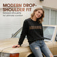 Sweat-shirt unisexe décontracté, coupe oversize et tissu épais