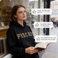 Sweat-shirt unisexe décontracté, coupe oversize et tissu épais