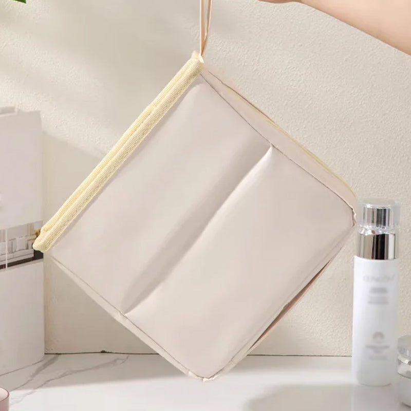 📢📢50 % de réduction !! ⏰Trousse à cosmétiques élégante à compartiments – Style minimaliste, rangement intelligent et ultra-pratique ✨
