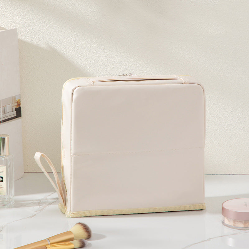 📢📢50 % de réduction !! ⏰Trousse à cosmétiques élégante à compartiments – Style minimaliste, rangement intelligent et ultra-pratique ✨