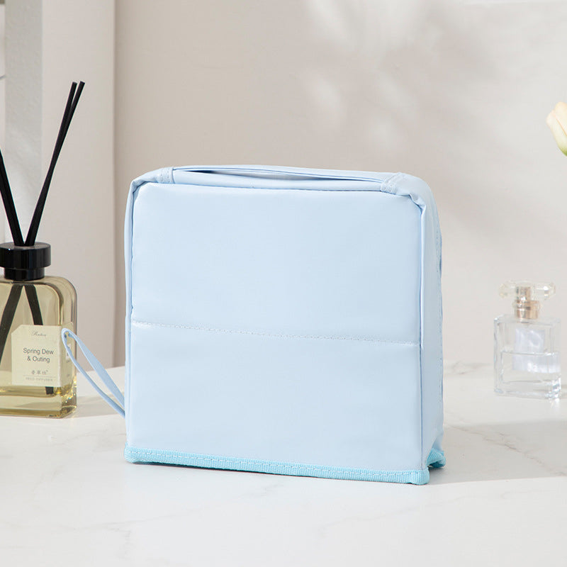 📢📢50 % de réduction !! ⏰Trousse à cosmétiques élégante à compartiments – Style minimaliste, rangement intelligent et ultra-pratique ✨