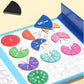 🏆VENTE DU DERNIER JOUR 50 % DE RÉDUCTION💖Puzzle de livre de fractions magnétiques pour enfants