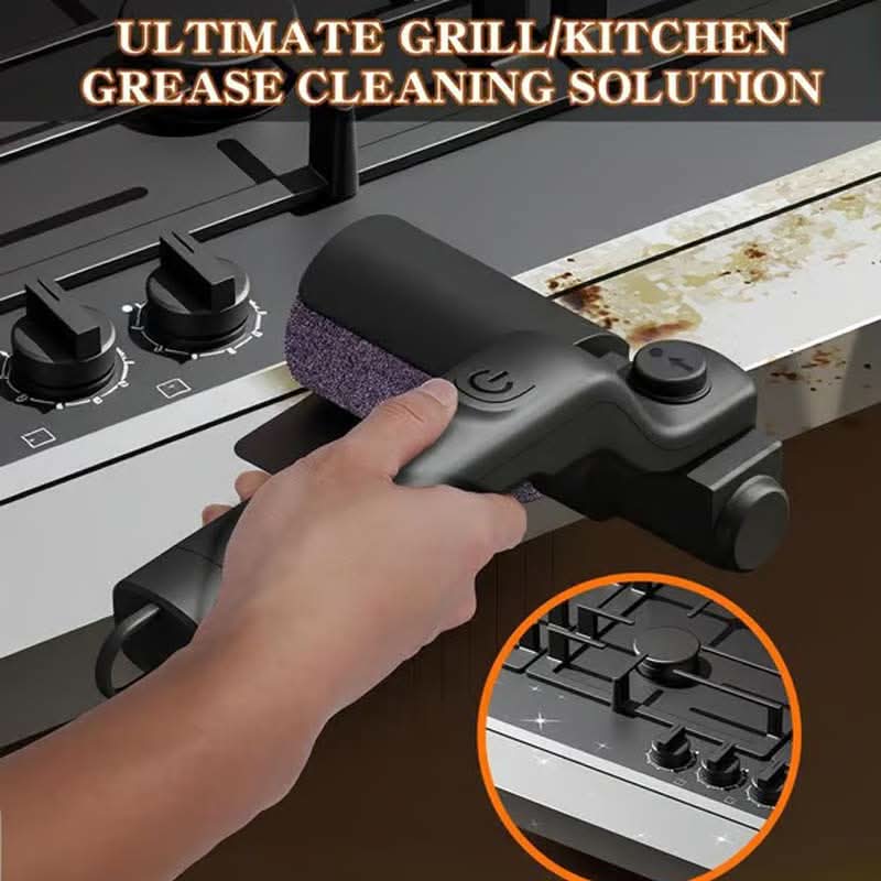 🔥 60 % DE RÉDUCTION MAINTENANT ! 🍖 Brosse de nettoyage électrique sans fil pour barbecue – Nettoyage en profondeur, long manche et rechargeable 🔋