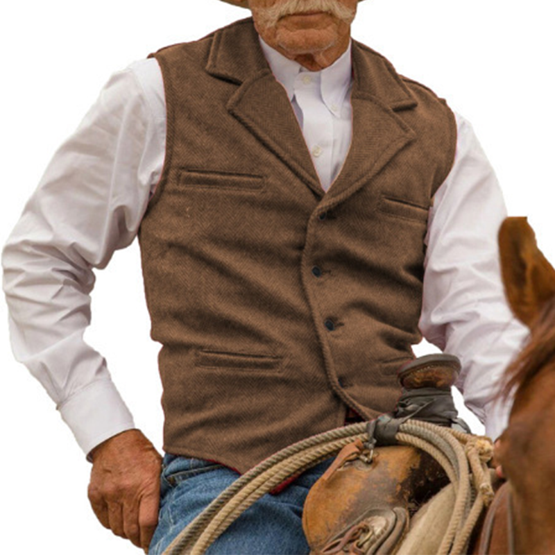 🔥Offre à durée limitée-Gilet business décontracté slim fit pour homme