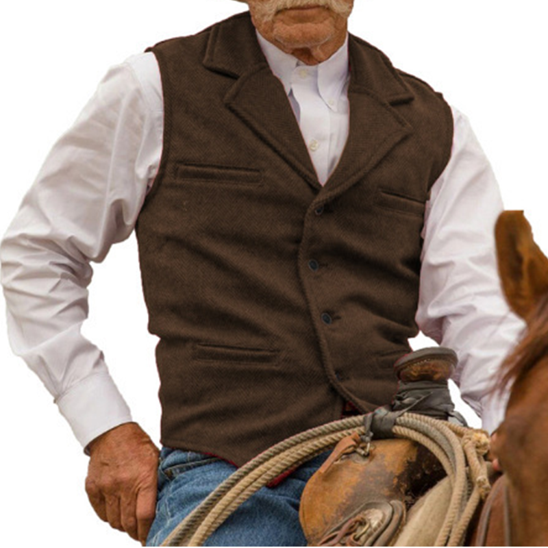 🔥Offre à durée limitée-Gilet business décontracté slim fit pour homme