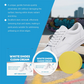 💎Achetez 2, Obtenez 1 Gratuit ! 💎 Crème Nettoyante Sans Eau pour Chaussures Blanches – Puissante, Douce & Portable