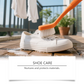 💎Achetez 2, Obtenez 1 Gratuit ! 💎 Crème Nettoyante Sans Eau pour Chaussures Blanches – Puissante, Douce & Portable