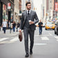 🔥 50% DE RÉDUCTION EXCLUSIVE ! ✨ Costume 3 Pièces Homme Slim Fit – Look Complet Pro & Cérémonie 🤵