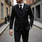 🔥 50% DE RÉDUCTION EXCLUSIVE ! ✨ Costume 3 Pièces Homme Slim Fit – Look Complet Pro & Cérémonie 🤵
