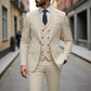 🔥 50% DE RÉDUCTION EXCLUSIVE ! ✨ Costume 3 Pièces Homme Slim Fit – Look Complet Pro & Cérémonie 🤵