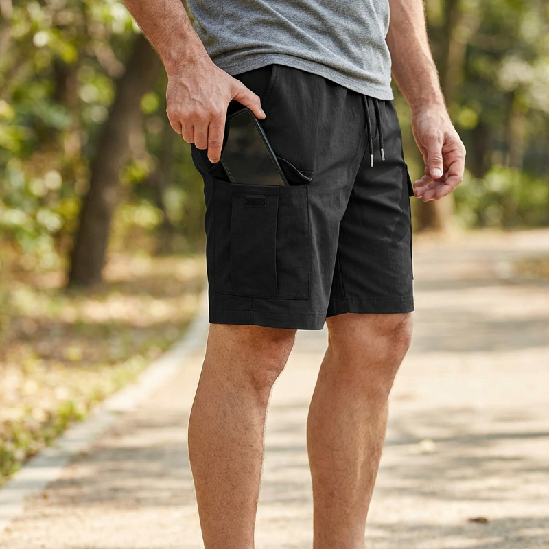 👖50 % DE RÉDUCTION MAINTENANT🔥Shorts cargo décontractés pour hommes avec taille élastique