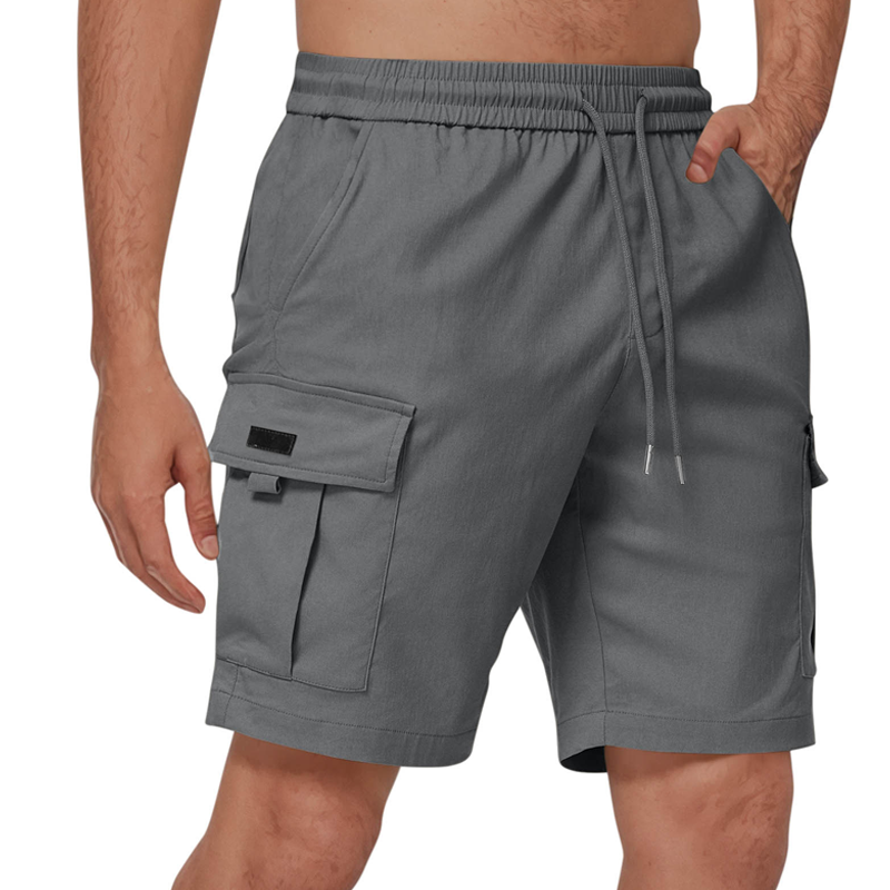 👖50 % DE RÉDUCTION MAINTENANT🔥Shorts cargo décontractés pour hommes avec taille élastique