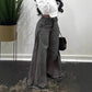 📢📢55 % de réduction !! ⏰Jean oversize à taille haute et jambes larges pour femme