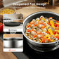 🔥Honeycomb Non-Stick Stainless Steel Frying Pan