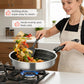 🔥Honeycomb Non-Stick Stainless Steel Frying Pan