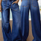 👖🔥 Tendance 2026 | Jean Taille Haute Jambe Large | Flatteur pour Toutes 📈【-60%｜50K+ Vendus】