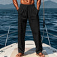👖 PROMO LIMITÉE 50% DE RÉDUCTION ! ✨ Pantalon Lin pour Homme – Ample, Respirant, Ceinture Réglable ✨