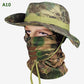💎 50% DE RÉDUCTION ! 💎 Chapeau de Pêche Camouflage 2 en 1 avec Masque – Protection UPF 50+, Amovible & Respirant 🎣☀️