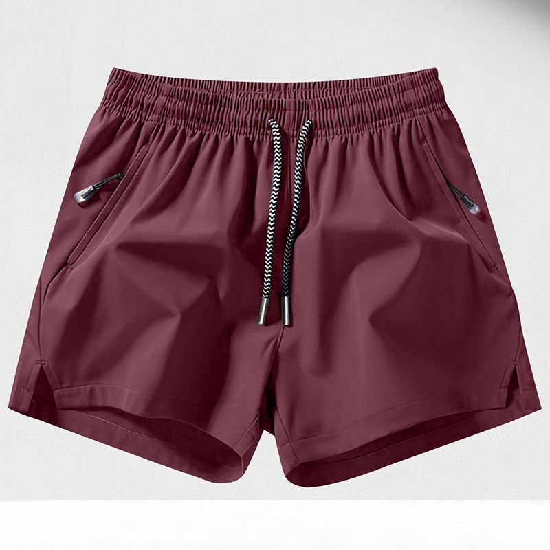 🩳 50% DE RÉDUCTION ! 💎 Short de Sport à Séchage Rapide pour Homme – Poches Zippées, Ceinture Réglable & Tissu Cool-Touch 🏃‍♂️
