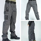 🔥 Pantalon cargo tactique pour homme « Pro-Favorite » avec de nombreuses poches – Polyester – Respirant 🎯