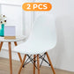 Housse de chaise souple et extensible à courbes