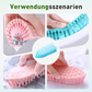 Brosse de nettoyage multifonctionnelle et flexible
