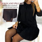 Robe plissée élégante pour femme