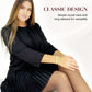 Robe plissée élégante pour femme