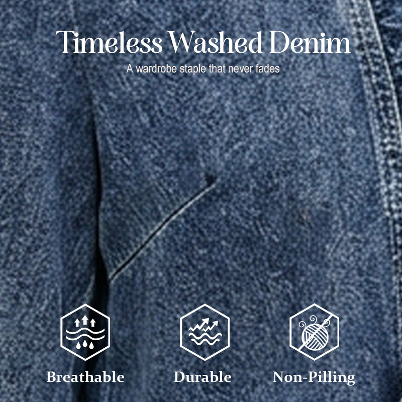 🧥 50 % DE RÉDUCTION !! 🌸 Veste en jean pour femme à volants et devant ouvert – Légère et féminine – Polyvalente et chic 👗
