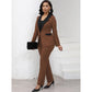Ensemble costume formel moderne avec pantalon à jambes droites