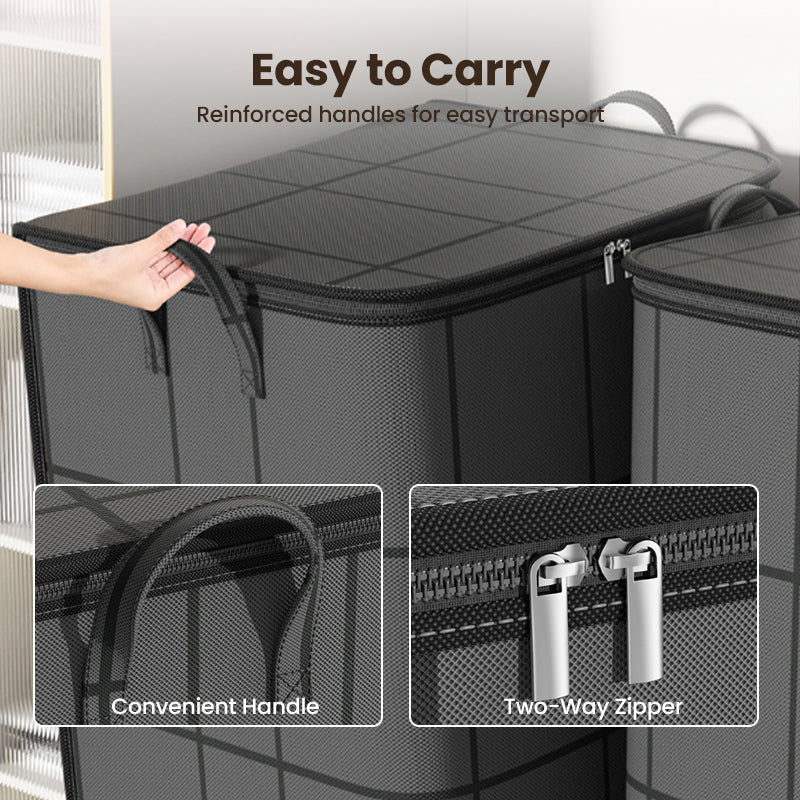 📢📢50 % DE RÉDUCTION !!!⏰ Housse de Protection pour Couette & Linge de Lit – Grande Capacité, Tissu Non Tissé Résistant & Design Pliable pour Un Rangement Optimisé 🌿