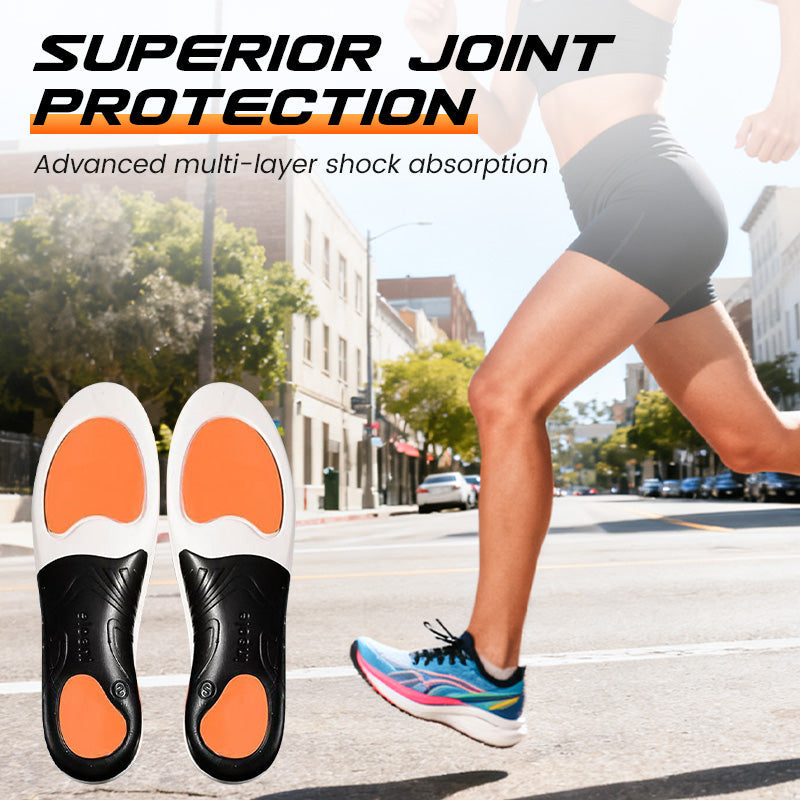 💎 50% DE RÉDUCTION ! 💎 Semelles Sportives Amortissantes avec Soutien de la Voûte Plantaires – Absorption des Chocs & Stabilité Maximale 🏃‍♂️⚡