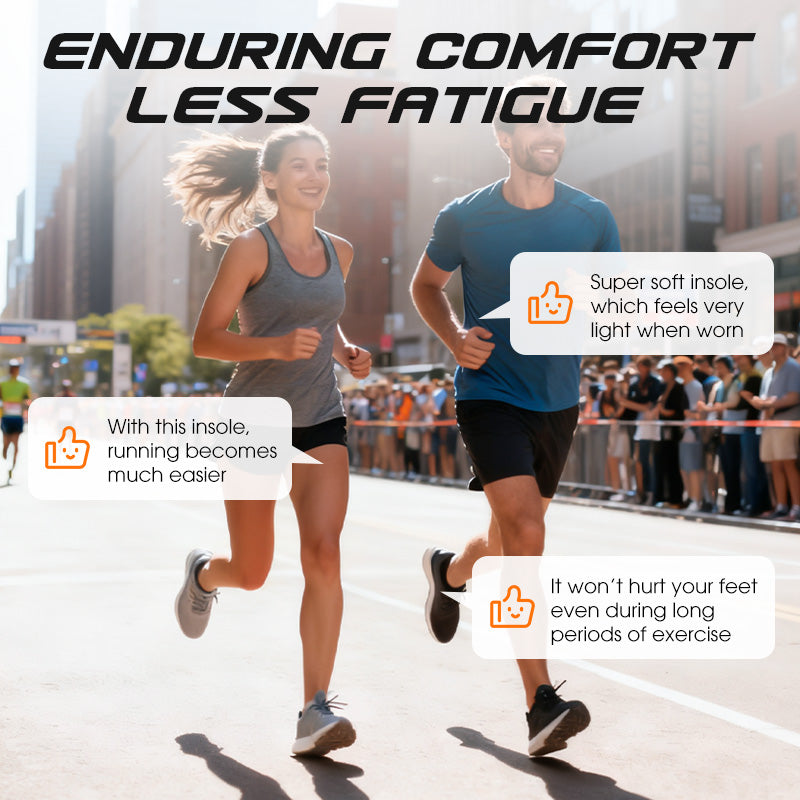 💎 50% DE RÉDUCTION ! 💎 Semelles Sportives Amortissantes avec Soutien de la Voûte Plantaires – Absorption des Chocs & Stabilité Maximale 🏃‍♂️⚡