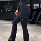 🐰✨Pantalon de yoga évasé à taille haute pour femme avec poches