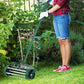 ⏳50 % de réduction pour une durée limitée⏰Aérateur de pelouse à roulettes avec poignée🏡🌱