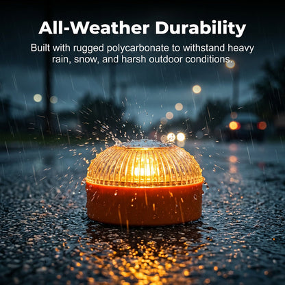 🚗 ACHETEZ 3, OBTENEZ 1 GRATUIT! 💡 Lampe d'Avertissement d'Urgence LED Magnétique – Étanche, Aimant Puissant & Idéale Pour Pannes & Dépannage 🚨