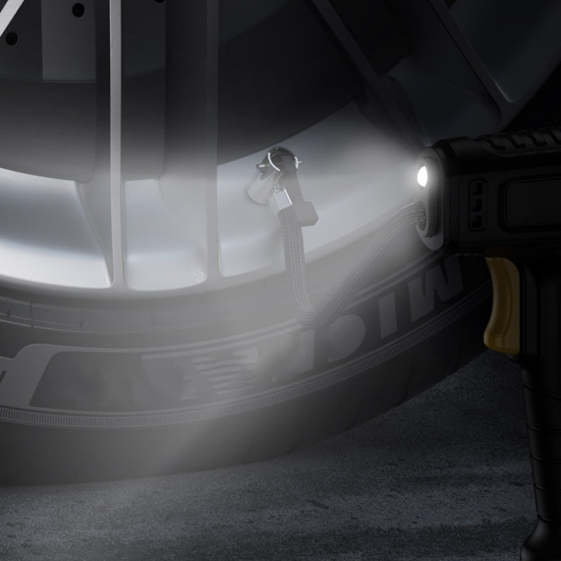 💎 50% DE RÉDUCTION ! 💎 Compresseur d’Air Portable Sans Fil avec Affichage Numérique – Gonflage Rapide, Préréglage Intelligent & Lampe LED 🔋🚗