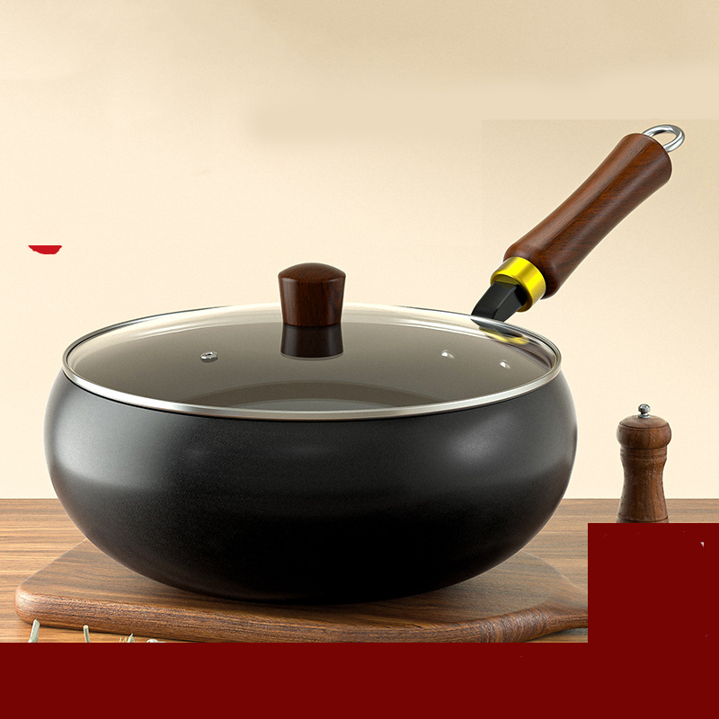 🍳50% DE RÉDUCTION ! Marmite en Fonte Épaisse Non Revêtue – Ultra‑résistante, un ustensile qui dure 🏺💪【Offre Limitée】