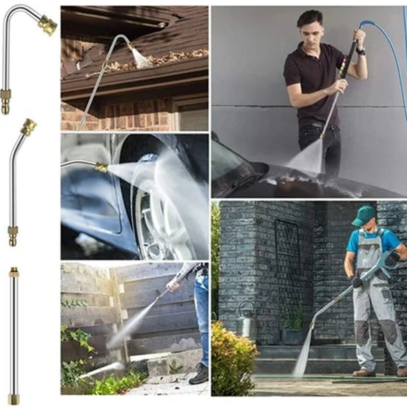 🚿🧺50% de réduction🧺🚿 Ensemble de Rallonge de Lance pour Nettoyeur à Haute Pression 4000PSI