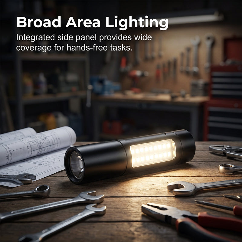 Lampe torche LED ultra-puissante et portable 🔦 Votre compagnon idéal pour les activités en plein air