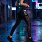 👖💎 PROMO -50% ! Pantalon Taille Haute Femme – Design Sport-Élégant, Poches & Motif Cœurs (7 Couleurs)