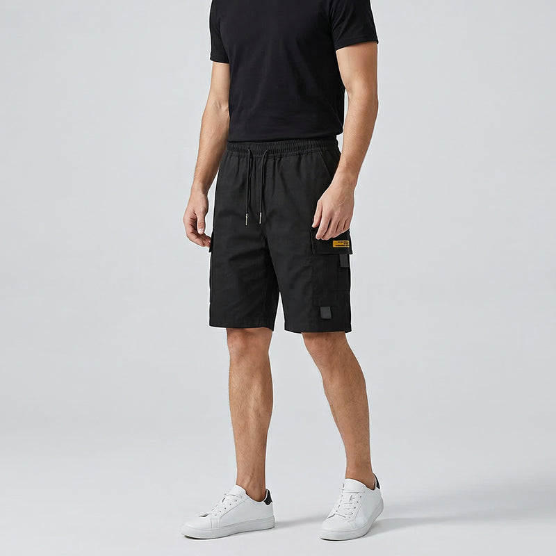 🌞Le printemps arrive : 50 % de réduction !✨Short cargo décontracté pour homme avec cordon de serrage – Poches multifonctions pratiques, coutures renforcées et coupe ample