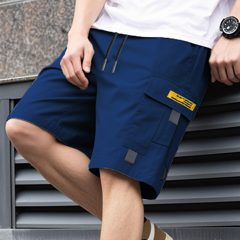 🌞Le printemps arrive : 50 % de réduction !✨Short cargo décontracté pour homme avec cordon de serrage – Poches multifonctions pratiques, coutures renforcées et coupe ample