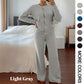 Ensemble 2 pièces composé d'un haut en maille et d'un pantalon pour femme