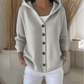 🔥✨50% DE RÉDUCTION! ✨Cardigan en tricot boutonné à capuche pour femme