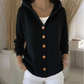 🔥✨50% DE RÉDUCTION! ✨Cardigan en tricot boutonné à capuche pour femme